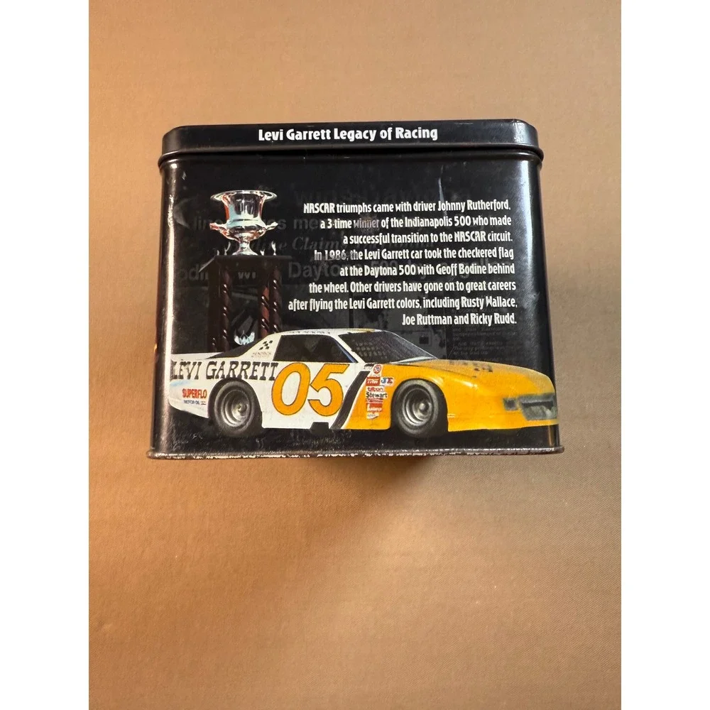Levi Garrett Chewing Tobacco 25th Anniversary Legacy of Racing Tin Container